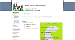 Desktop Screenshot of heilandskirche.de